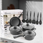 CookSet13 | Ensemble D’Ustensiles De Cuisine 13 Pièces Pour Préparation Polyvalente | Valuna