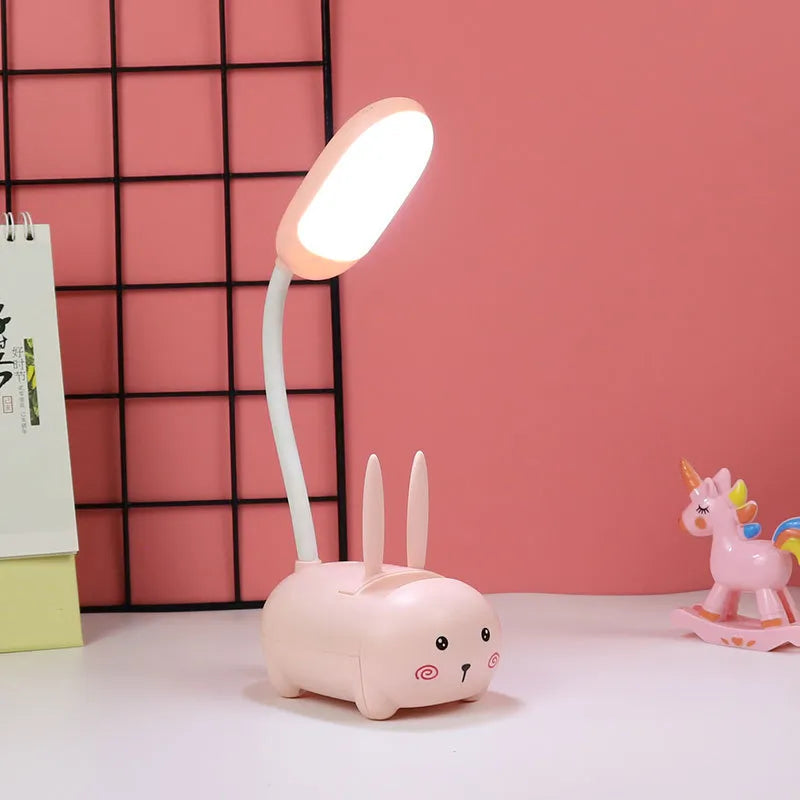 LunaGlow | Lampe de table pour enfants en forme d'animal avec lumière LED douce | Valuna
