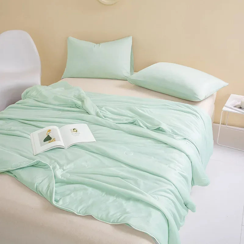 IceSilk | Couverture Rafraîchissante En Spandex Lavable Pour Confort Ultime | Valuna