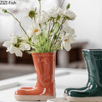 Bootique | Vase En Céramique Inspiré Des Bottes En Caoutchouc | Valuna