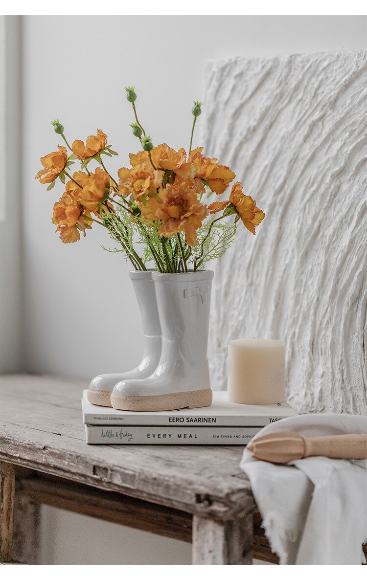 Bootique | Vase En Céramique Inspiré Des Bottes En Caoutchouc | Valuna