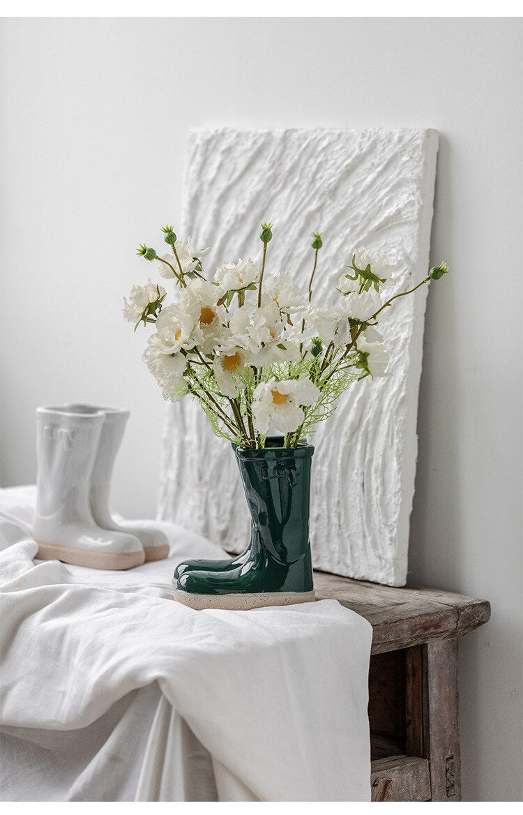 Bootique | Vase En Céramique Inspiré Des Bottes En Caoutchouc | Valuna