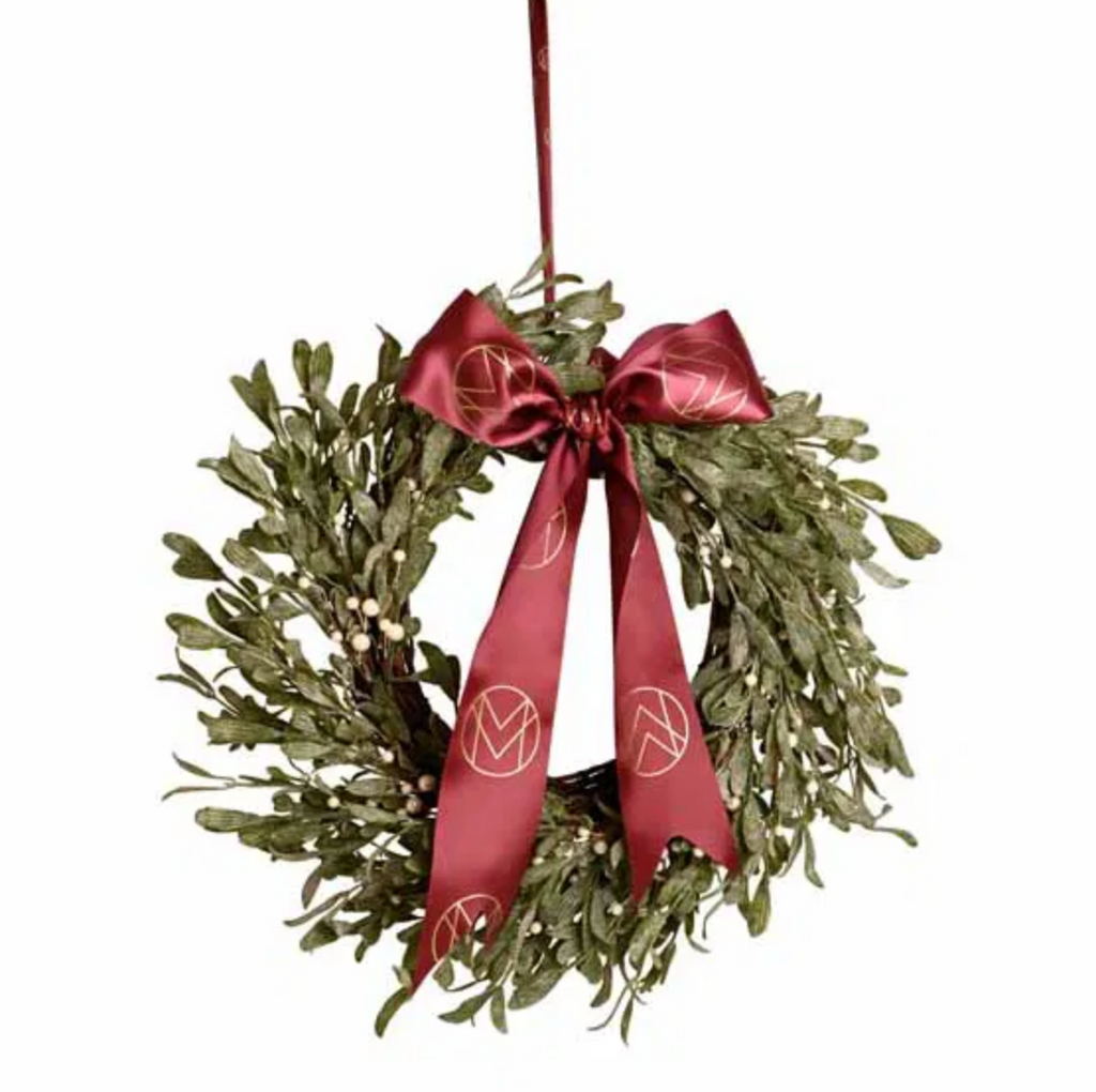 Couronne | Suspension De Noël Avec Nœud Décoratif | Valuna