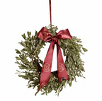 Couronne | Suspension De Noël Avec Nœud Décoratif | Valuna