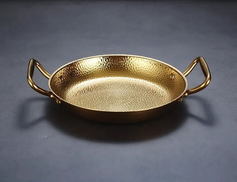 SteelChef | Casserole En Acier Inoxydable Martelé Pour Poêles, Sauces Et Cuisine Polyvalente | Valuna