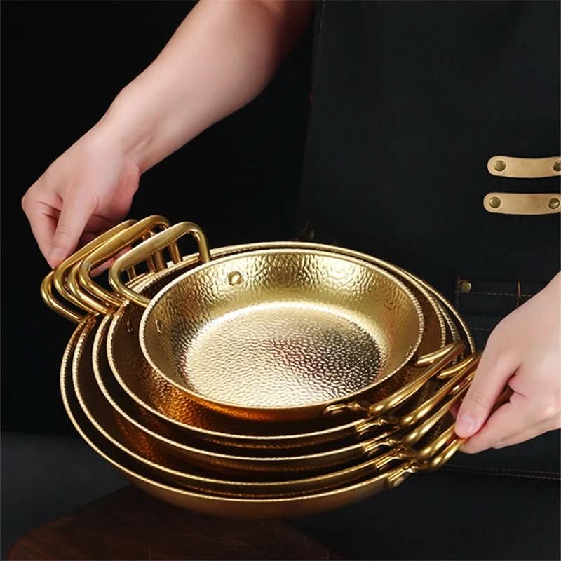 SteelChef | Casserole En Acier Inoxydable Martelé Pour Poêles, Sauces Et Cuisine Polyvalente | Valuna