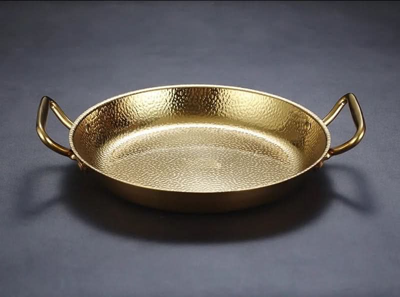 SteelChef | Casserole En Acier Inoxydable Martelé Pour Poêles, Sauces Et Cuisine Polyvalente | Valuna