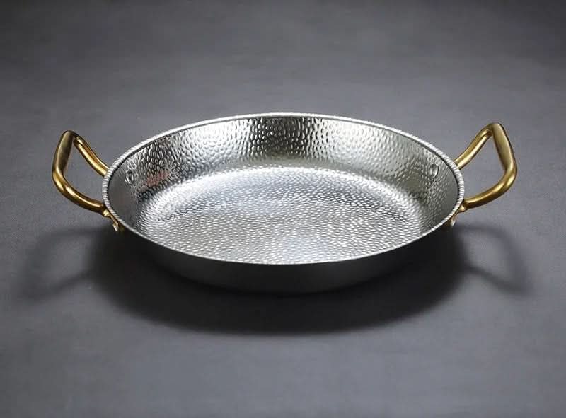 SteelChef | Casserole En Acier Inoxydable Martelé Pour Poêles, Sauces Et Cuisine Polyvalente | Valuna