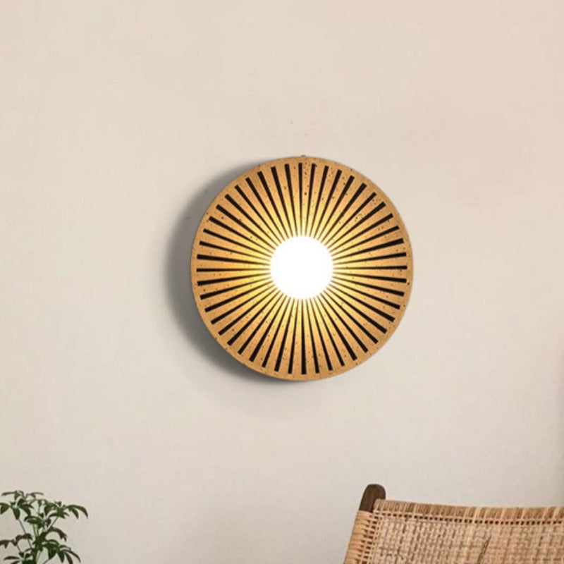 SunburstGlow | Applique Murale LED Halo Moderne | Valuna