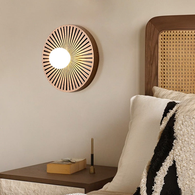 SunburstGlow | Applique Murale LED Halo Moderne | Valuna