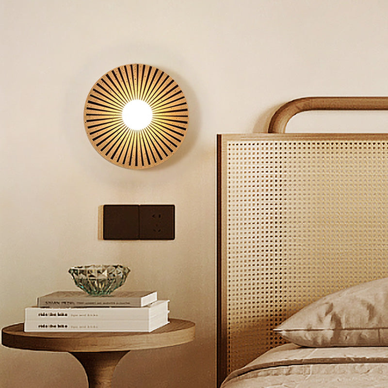 SunburstGlow | Applique Murale LED Halo Moderne | Valuna