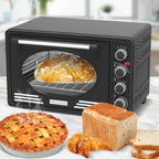 Four Électrique Inox 45L | Style Rétro Élégant | Valuna