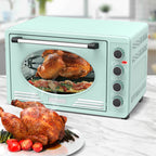 Four Électrique Inox 45L | Style Rétro Élégant | Valuna