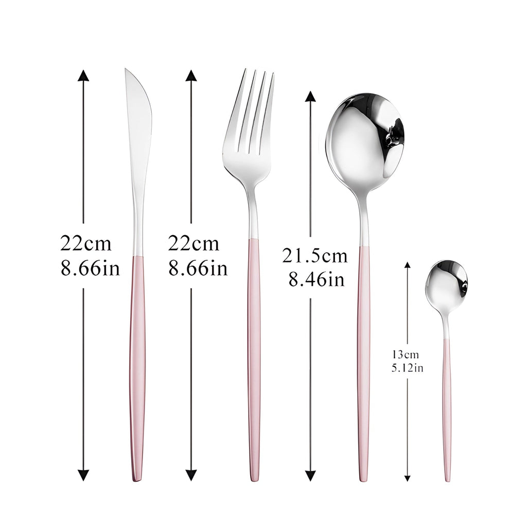 GoldStyle | Ensemble De Couverts Moderne Pour Les Amateurs De Style Et De Cuisine Élégante | Valuna