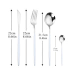 GoldStyle | Ensemble De Couverts Moderne Pour Les Amateurs De Style Et De Cuisine Élégante | Valuna