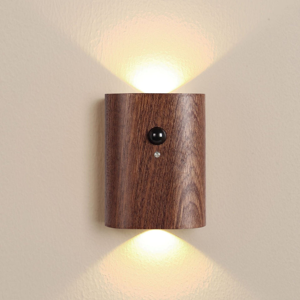 Lampe Murale Sans Fil Erb | Bois de Bouleau Sombre | Valuna