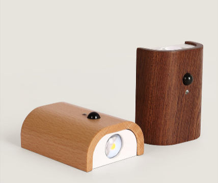 Lampe Murale Sans Fil Erb | Bois de Bouleau Sombre | Valuna
