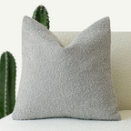 Tulum Bouclé | Housse De Coussin Décorative Élégante | Valuna