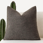 Tulum Bouclé | Housse De Coussin Décorative Élégante | Valuna