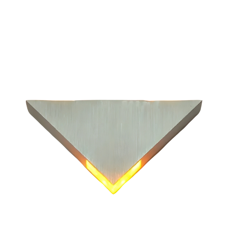 Lumière – Applique Murale Triangulaire Moderne Led | Éclairage Contemporain Pour La Maison | Valuna