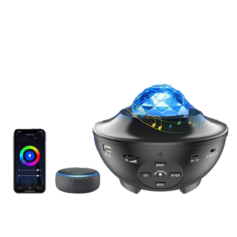 Starsky | Projecteur Galaxie – Éclairage Magique Du Ciel Étoilé | Valuna