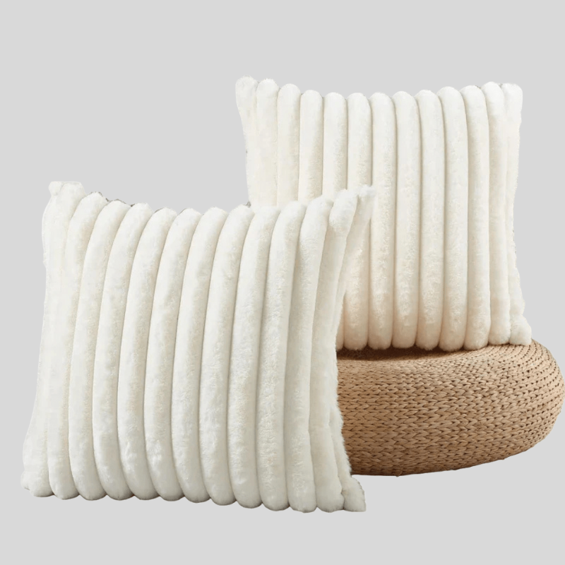 VeluraSoft | Housse De Coussin Décorative Ultra Douce – Style Et Confort Pour Votre Maison | Valuna