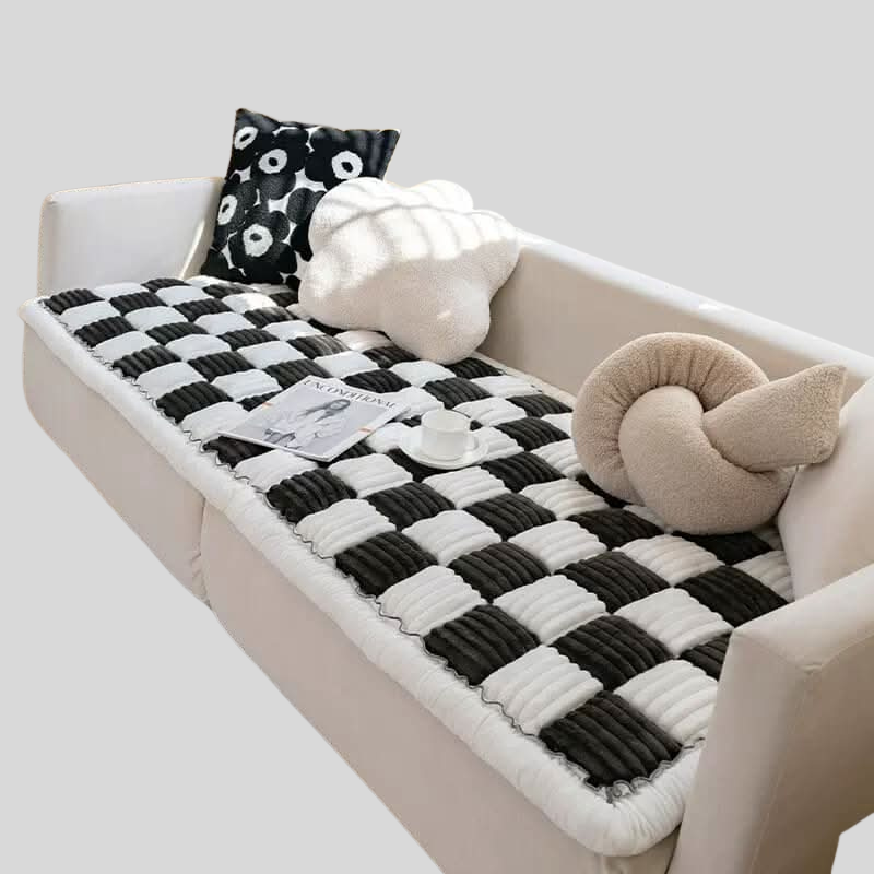 CozyCover | Couverture Pour Animaux De Compagnie En Chenille Avec Protection Des Meubles | Valuna