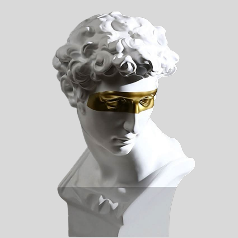 Serevia | Sculpture Buste En Résine Contemporaine | Valuna