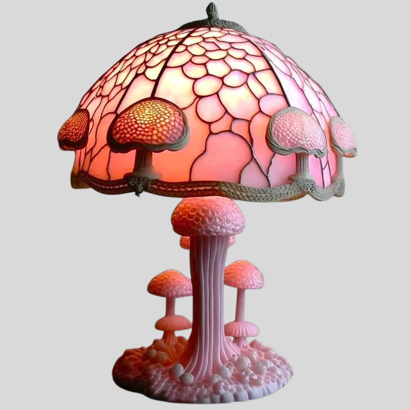 FantasyLamp | Magnifique Et Apaisante Lampe En Vitrail | Valuna
