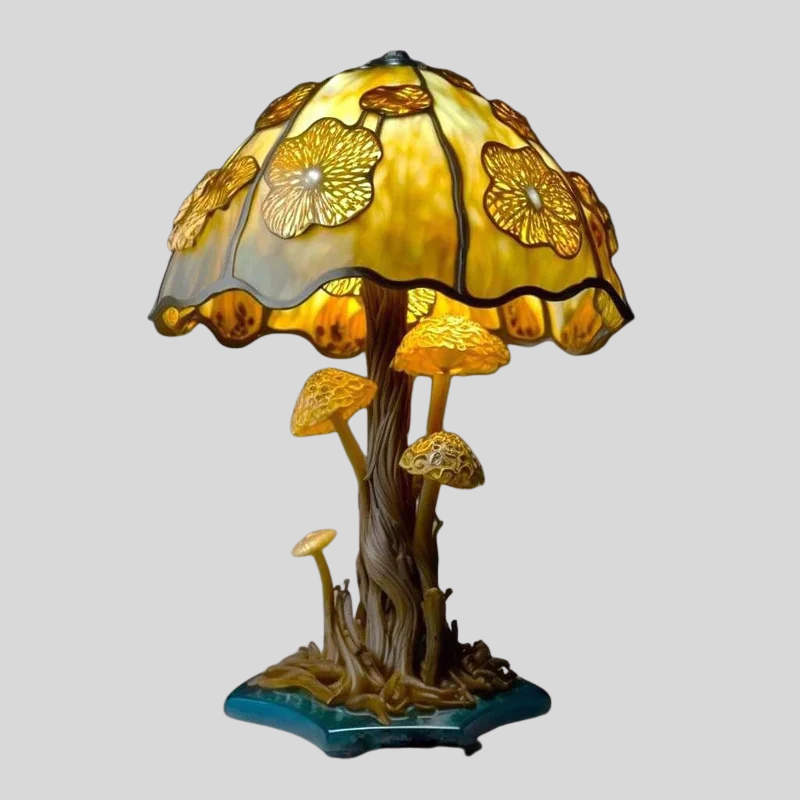 FantasyLamp | Magnifique Et Apaisante Lampe En Vitrail | Valuna