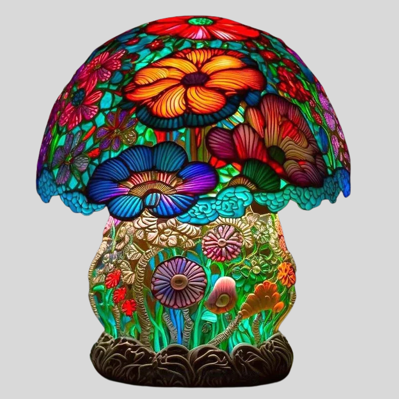FantasyLamp | Magnifique Et Apaisante Lampe En Vitrail | Valuna
