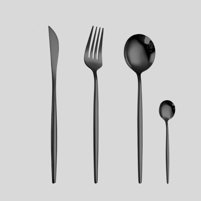 GoldStyle | Ensemble De Couverts Moderne Pour Les Amateurs De Style Et De Cuisine Élégante | Valuna