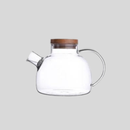 ScandiGlass | Ensemble De Théière En Verre Scandinave Élégant Pour Une Expérience De Thé Parfaite | Valuna