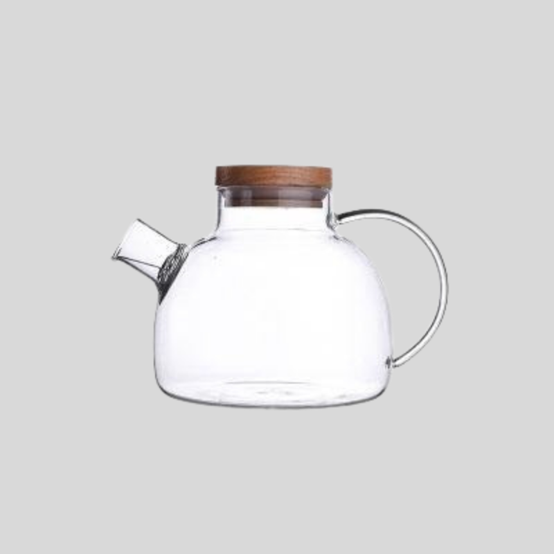 ScandiGlass | Ensemble De Théière En Verre Scandinave Élégant Pour Une Expérience De Thé Parfaite | Valuna