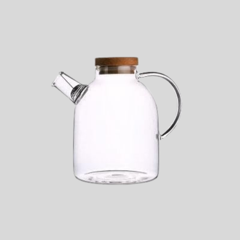 ScandiGlass | Ensemble De Théière En Verre Scandinave Élégant Pour Une Expérience De Thé Parfaite | Valuna