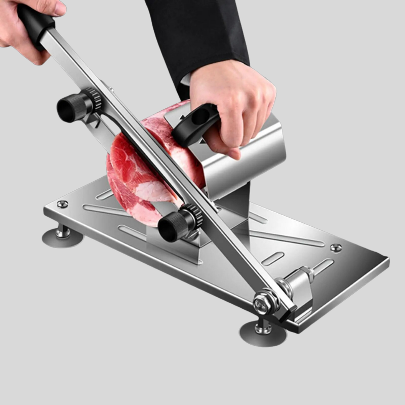 KitchenSlicer | Trancheuse Professionnelle Pour La Maison En Acier Inoxydable Avec Lame Réglable | Valuna