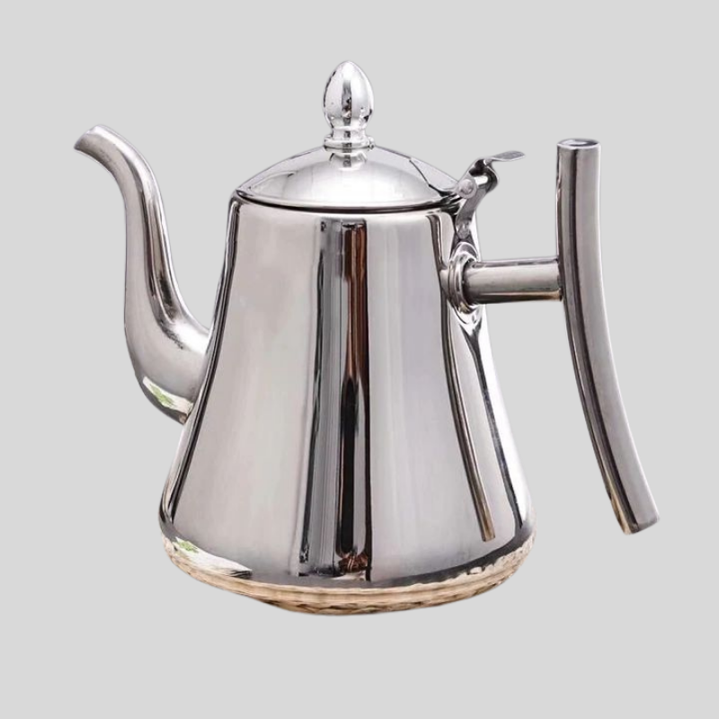 InductBoil | Bouilloire À Induction En Acier Inoxydable Avec Filtre Pour Une Ébullition Rapide Et Durable | Valuna