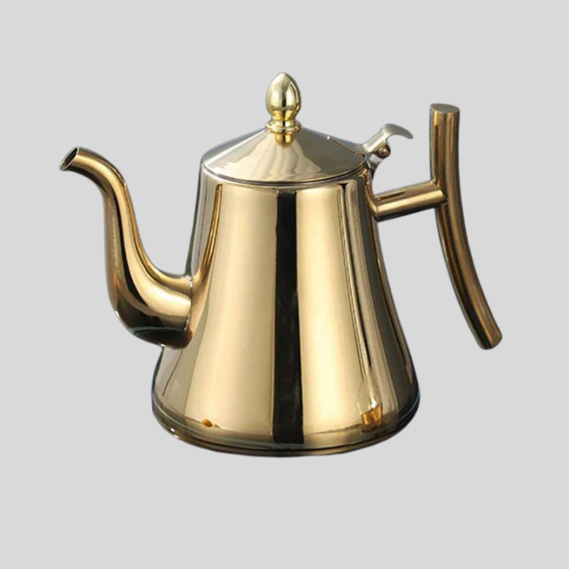 InductBoil | Bouilloire À Induction En Acier Inoxydable Avec Filtre Pour Une Ébullition Rapide Et Durable | Valuna