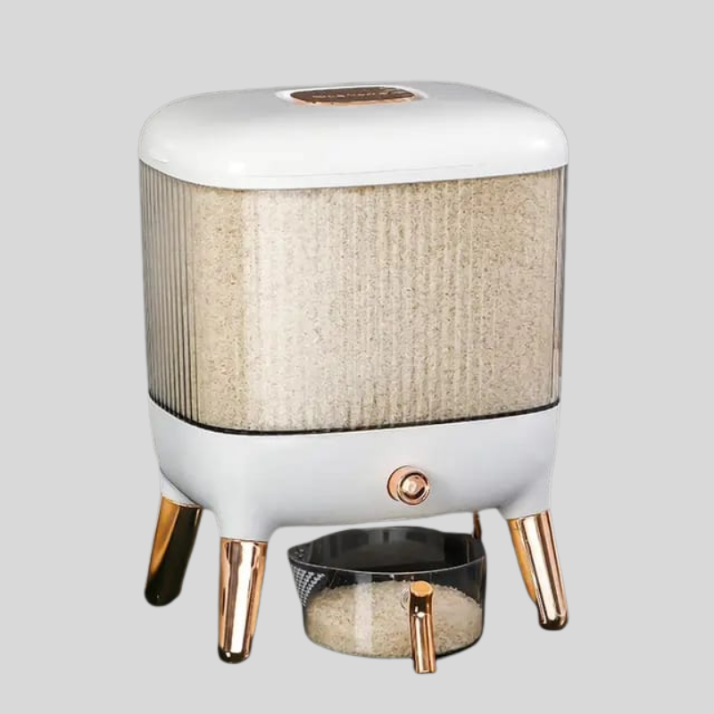 GrainKeeper | Distributeur De Riz & Céréales Grande Capacité Anti-Humidité | Valuna