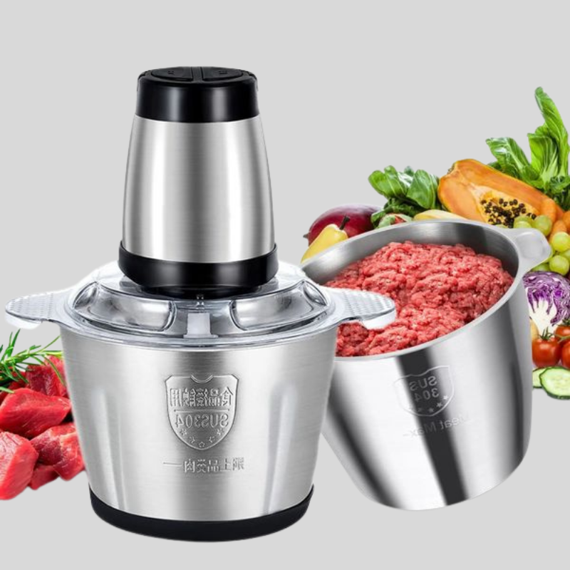 PowerChop | Hachoir Électrique Pour Légumes & Viande À Haute Performance | Valuna