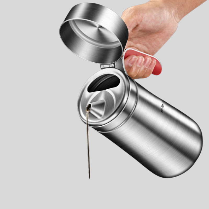 OilPour | Cruche Et Distributeur D’Huile En Acier Inoxydable Pour Cuisine Moderne | Valuna