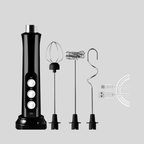 FrothMaster 3-en-1 | Mousseur À Lait Électrique Rechargeable & Mélangeur Portable Pour Café | Valuna