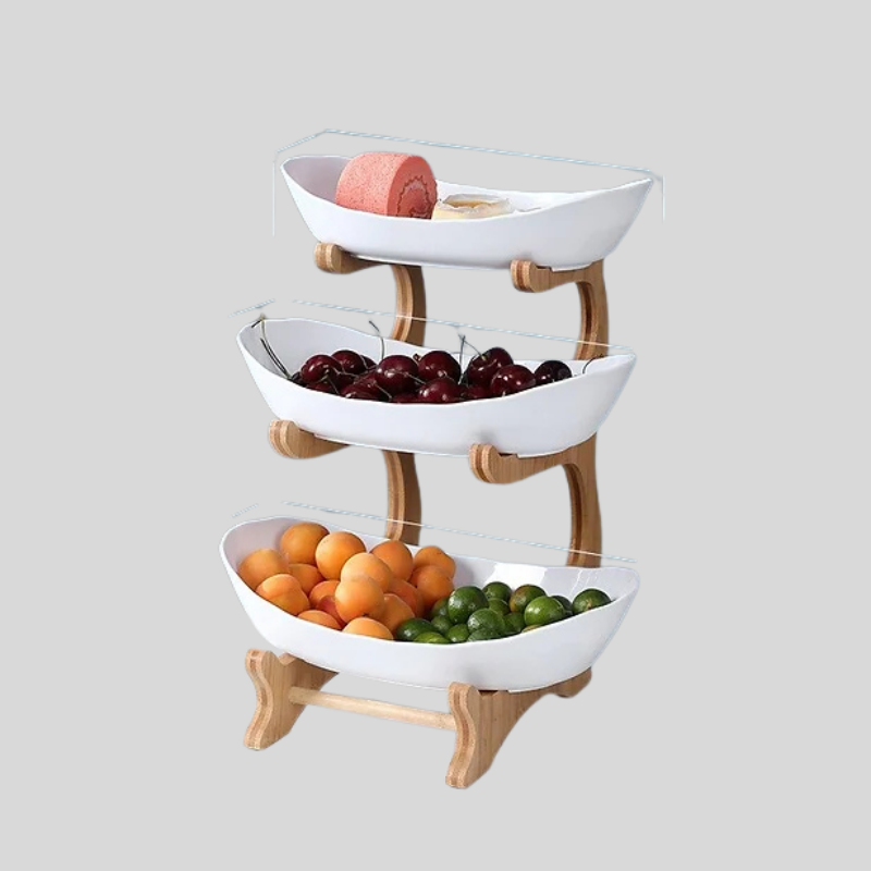 MultiTierTray | Plateau De Service À Plusieurs Niveaux Pour Cuisine Et Buffet | Valuna