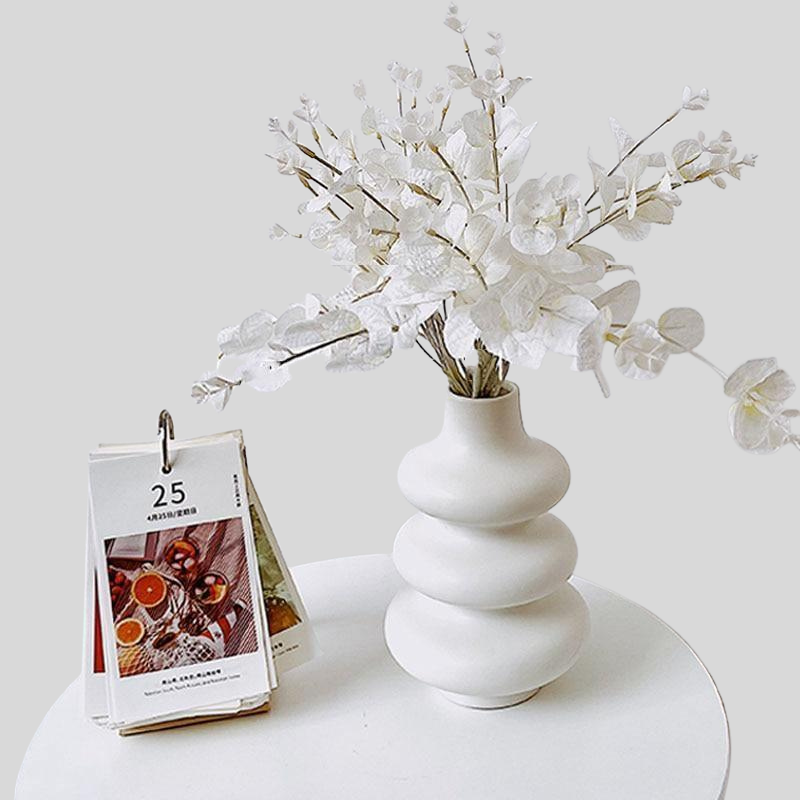 VaseAbstract | Vase en Céramique Abstraite – Élégance Artistique pour Maison & Bureau | Valuna