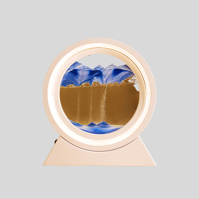 LEDTimeSand | Sablier 3D avec Éclairage LED – Œuvre d'Art Mobile & Lumière Ambiance | Valuna