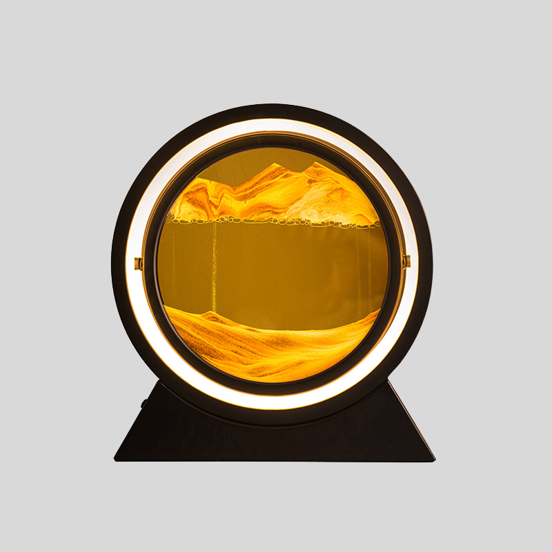 LEDTimeSand | Sablier 3D avec Éclairage LED – Œuvre d'Art Mobile & Lumière Ambiance | Valuna