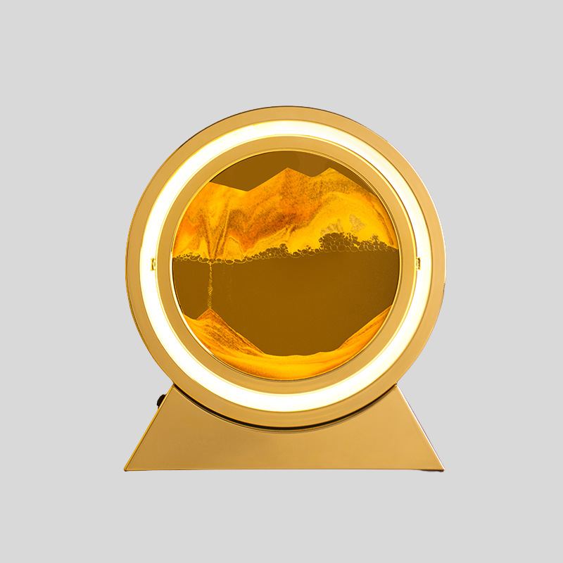 LEDTimeSand | Sablier 3D avec Éclairage LED – Œuvre d'Art Mobile & Lumière Ambiance | Valuna