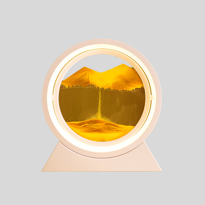 LEDTimeSand | Sablier 3D avec Éclairage LED – Œuvre d'Art Mobile & Lumière Ambiance | Valuna