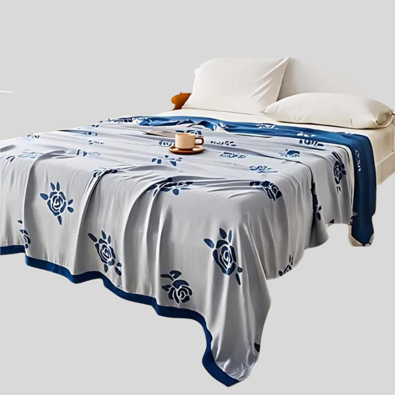 BambooCool | Couverture Rafraîchissante En Fibre De Bambou – Confort Et Style Pour Toutes Saisons | Valuna