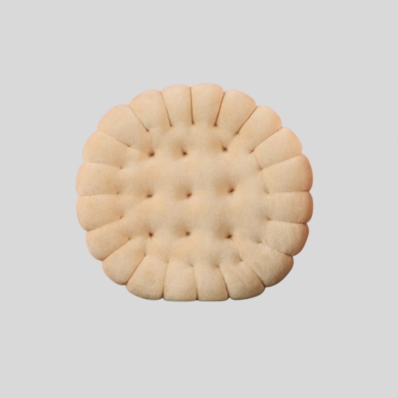 BiscuitPuff | Coussin De Confort Ultra-Doux – Design Moelleux Et Confort Moderne | Valuna
